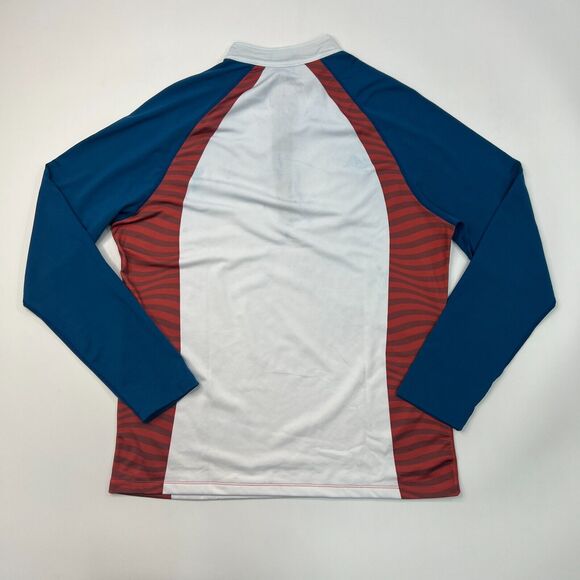 Wonder Woman Run Series Shirt Women L Large Off White 1/4 Zip Training Top *READ - Picture 10 of 14